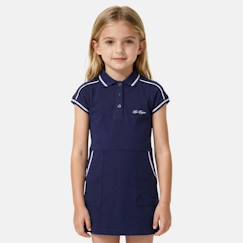 Robe  fille  style polo manches courtes  - vertbaudet enfant