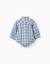 Body-chemise en coton et à carreaux b&s Bleu foncé 2 - vertbaudet enfant 