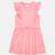 Robe fille manches courtes Bleu+Jaune+Kaki+Rose 12 - vertbaudet enfant 