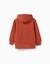 Sweat en coton à capuche et imprimé lanzarote Orange+Vert foncé 2 - vertbaudet enfant 