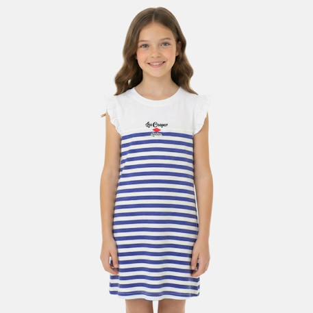 Fille-Robe fille manches courtes