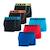 Lot de 6 boxers garçon ecopack trio choc Noir - Vert - Bleu+Noir-bleu-rouge+Noir-noir-noir-bleu-rouge-turquoise 9 - vertbaudet enfant 
