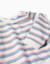 Sweat en coton à rayures Blanc 3 - vertbaudet enfant 