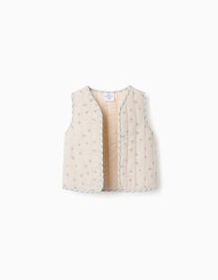 Bébé-Manteau, combipilote, nid d'ange-Gilet rembourré en coton à motif