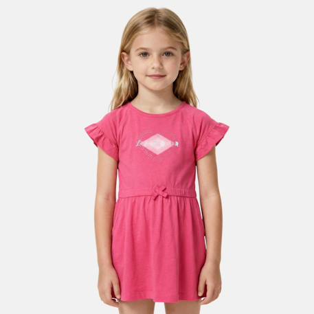 Fille-Robe fille manches courtes