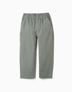 -Pantalon baggy en coton facile à enfiler b&s