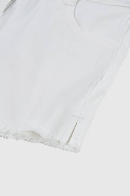 Short en coton Blanc 4 - vertbaudet enfant 