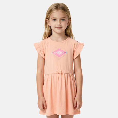 Robe fille manches courtes Fushia+Rose+Saumon 7 - vertbaudet enfant 