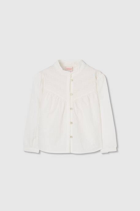 Fille-Chemise fille coton