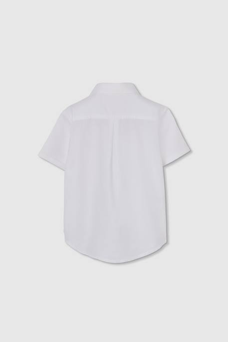 Chemise lin Blanc 2 - vertbaudet enfant 