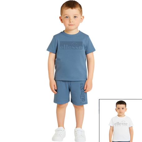 Garçon-Pack 2 t-shirts et 1 short garçon à imprimé
