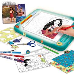 École de dessin avec table lumineuse Vaiana 2 – Kit créatif pour enfants  - vertbaudet enfant