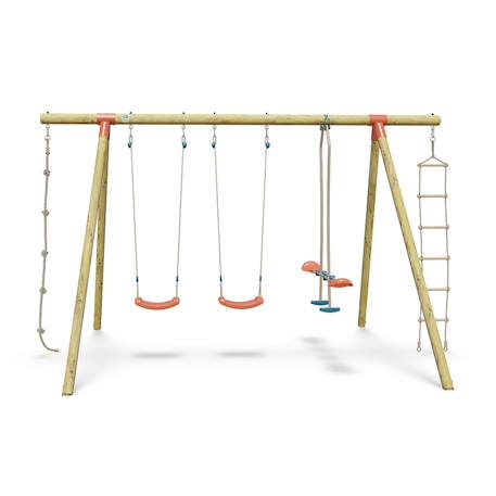 Portique balançoire 2,30 m topwood nani 2 - 6 enfants Bois 2 - vertbaudet enfant 