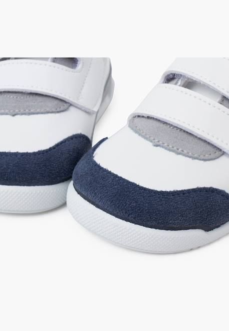 Baskets barefoot combinées Blanc et marine+Blanc et rose 6 - vertbaudet enfant 