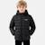 Doudoune matelassée zippée à capuche Noir 1 - vertbaudet enfant 