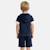 Ensemble  garcon - sweat à capuche manches courtes et bermuda Beige+Gris+Marine+Vert 9 - vertbaudet enfant 