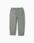 Pantalon baggy en coton facile à enfiler b&s Beige+Vert clair 6 - vertbaudet enfant 