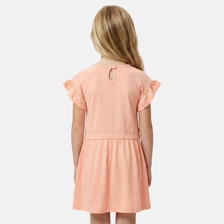 Robe fille manches courtes Fushia+Rose+Saumon 8 - vertbaudet enfant 