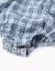 Body-chemise en coton et à carreaux b&s Bleu foncé 4 - vertbaudet enfant 