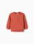 Sweat en coton à imprimé volcanic island Orange+Vert foncé 1 - vertbaudet enfant 