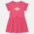 Robe fille manches courtes Fushia+Rose+Saumon 3 - vertbaudet enfant 