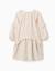 Robe en coton bambula à motif floral b&s Beige 4 - vertbaudet enfant 