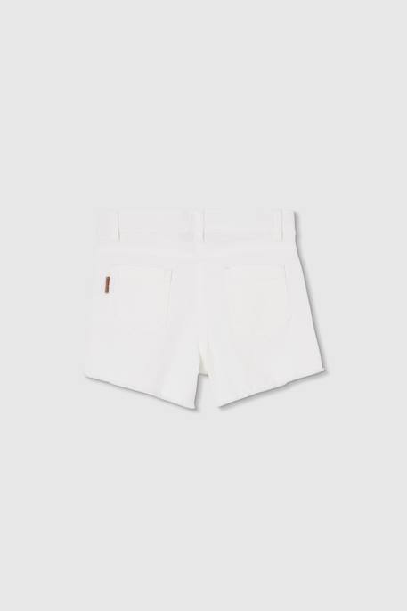 Short en coton Blanc 2 - vertbaudet enfant 