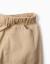 Pantalon baggy en coton facile à enfiler b&s Beige+Vert clair 4 - vertbaudet enfant 