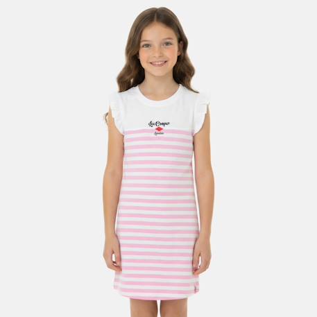 Fille-Robe fille manches courtes