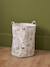 Bac de rangement rond esprit toile de jouy Bleu+Rose+Vert 5 - vertbaudet enfant 