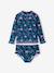 Maillot bain fille 2 pièces anti UV marine 4 - vertbaudet enfant 