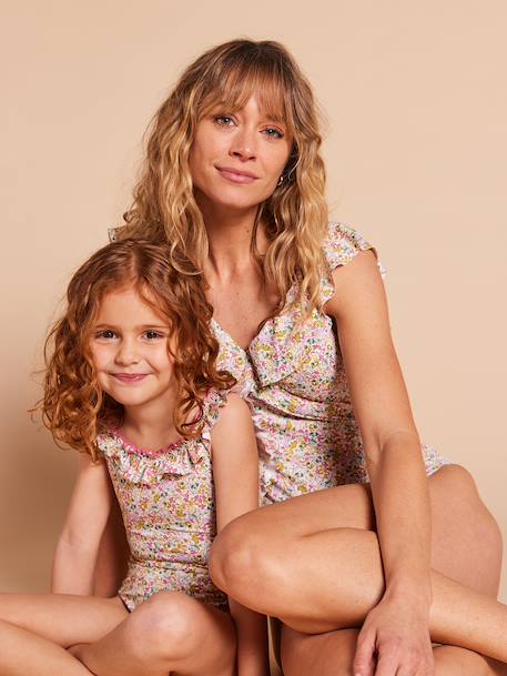 Maillot bain fille Capsule famille multicolore 2 - vertbaudet enfant 