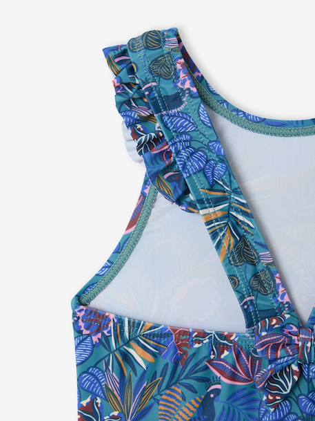 Maillot bain bébé fille Capsule famille bleu 7 - vertbaudet enfant 