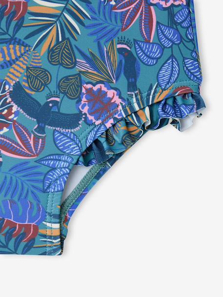 Maillot bain bébé fille Capsule famille bleu 6 - vertbaudet enfant 