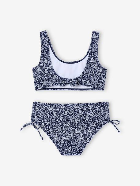 Maillot de bain 2 pièces fille marine 2 - vertbaudet enfant 