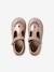 Salomés cuir fille collection maternelle beige imprimé+or+rose poudré 14 - vertbaudet enfant 