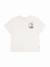 T-shirt à manches courtes Blanc cassé 1 - vertbaudet enfant 