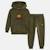 Ensemble veste capuche et pantalon jogging garçon à imprimé Kaki 3 - vertbaudet enfant 
