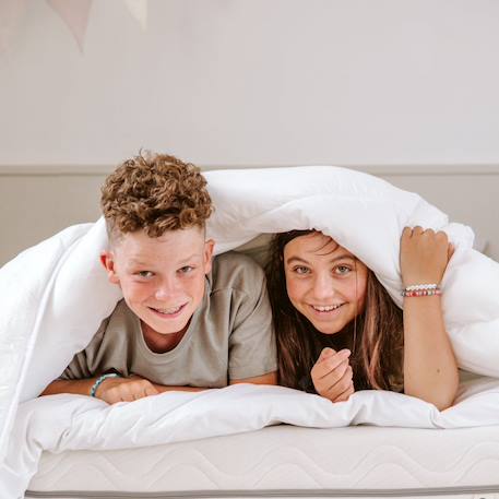 Couette enfant enveloppe coton bio - version légère Blanc 4 - vertbaudet enfant 