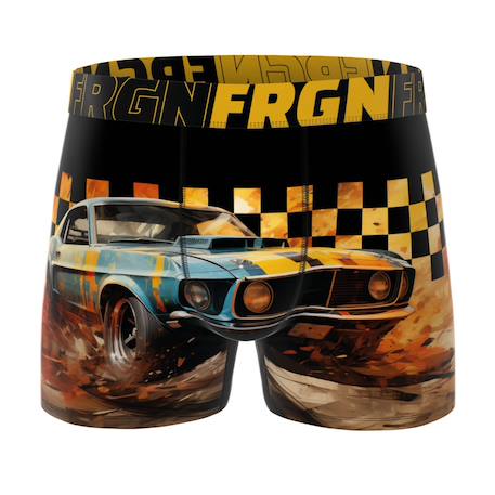 Lot de 5 boxers  car racing Rouge/violet/beige/noir 6 - vertbaudet enfant 