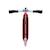 Trottinette 2 roues Pliable et ultra-légère flow element comfort lights, dès 5 ans Rouge 4 - vertbaudet enfant 