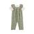 Ensemble salopette bébé en gaze de coton et t-shirt anaelle Kaki 3 - vertbaudet enfant 