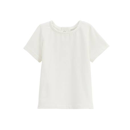 Ensemble salopette bébé en gaze de coton et t-shirt anaelle Kaki 5 - vertbaudet enfant 