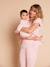 Pyjama vichy femme Capsule mère-fille rose poudré 4 - vertbaudet enfant 