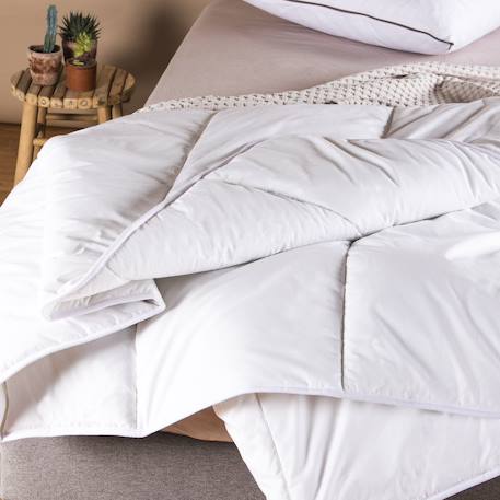 Couette enfant enveloppe coton bio - version légère Blanc 1 - vertbaudet enfant 
