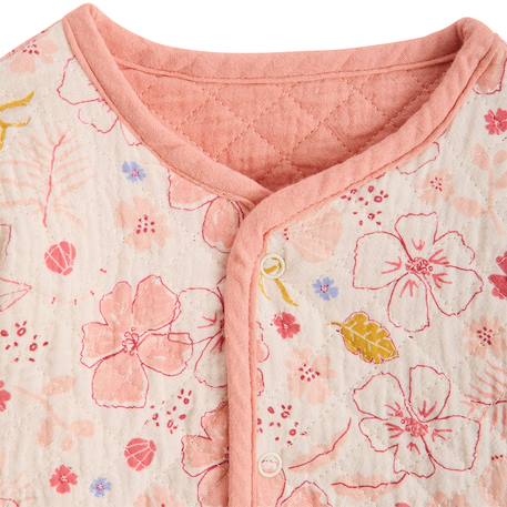 Veste réversible bébé en gaze de coton santa giulia Orange 4 - vertbaudet enfant 