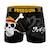 Lot de 4 boxers  one piece Rouge/noir/orange/vert/violet 2 - vertbaudet enfant 