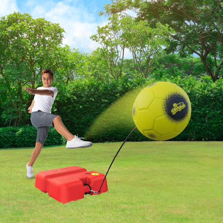 Jeu de balles swingball reflex football plastique Noir - rouge - jaune 2 - vertbaudet enfant 
