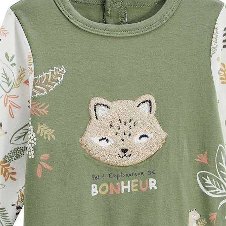 Pyjama bébé gabin Vert 5 - vertbaudet enfant 