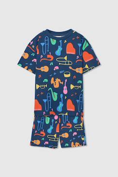 Pyjama enfant en maille instruments de musique  - vertbaudet enfant